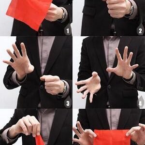 truco de magia desaparicion del pañuelo, magia barcelona cumpleaños niños