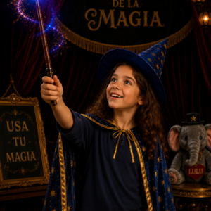 Varita Mágica de los Hechizos con Luz y Sonido